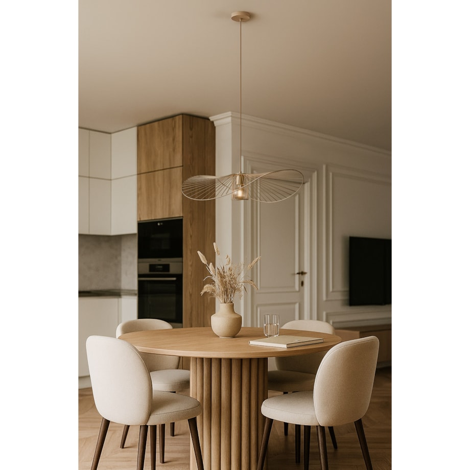 Lampa wisząca KP-21 MINI BEŻ z serii KAPELUSZ