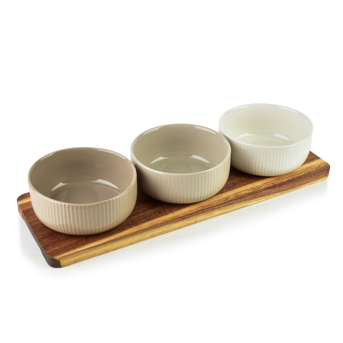 Deska do serwowania z 3 miskami Modern Kitchen