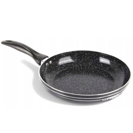 Lekka Patelnia Granitowa 20 Cm Plaster Miodu Indukcja Gaz 0.9L 4.0 Cm