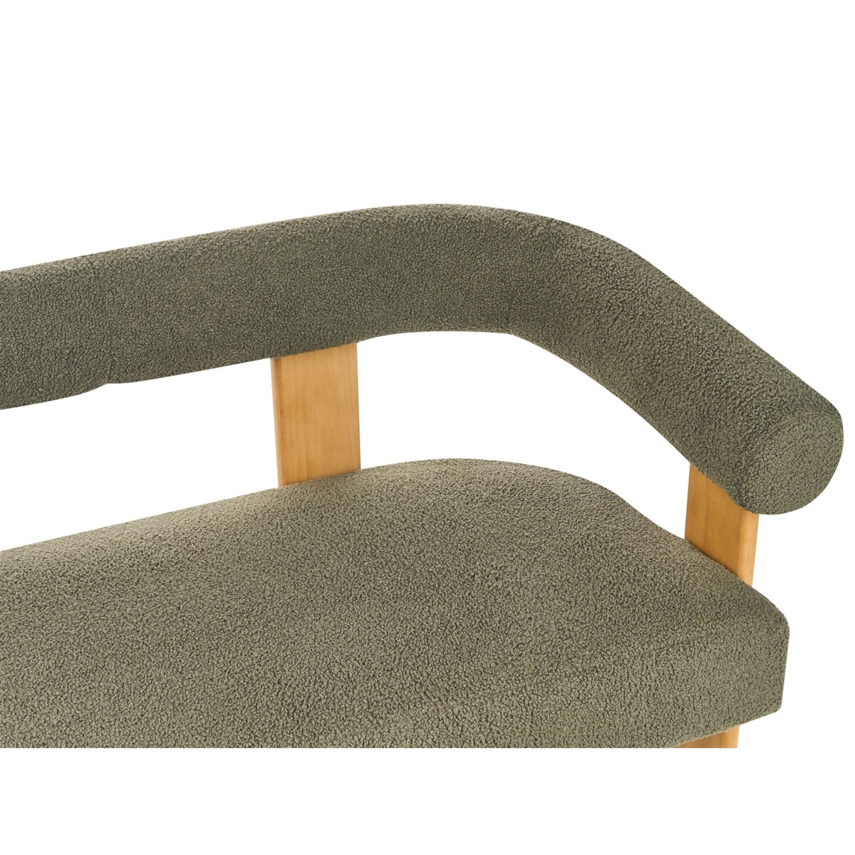 Sofa ILBRO Boucle Zielony dla 2 osób