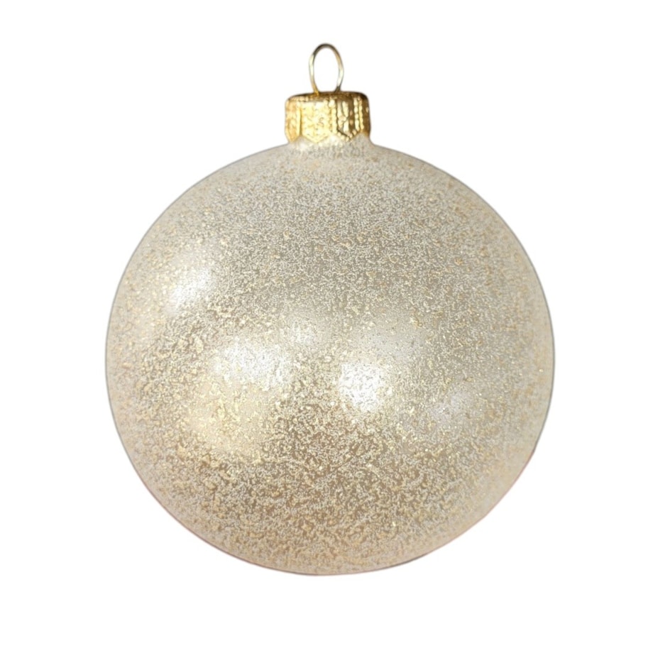 Bombka szklana 4 szt. Ø 10 cm AMALA srebrna