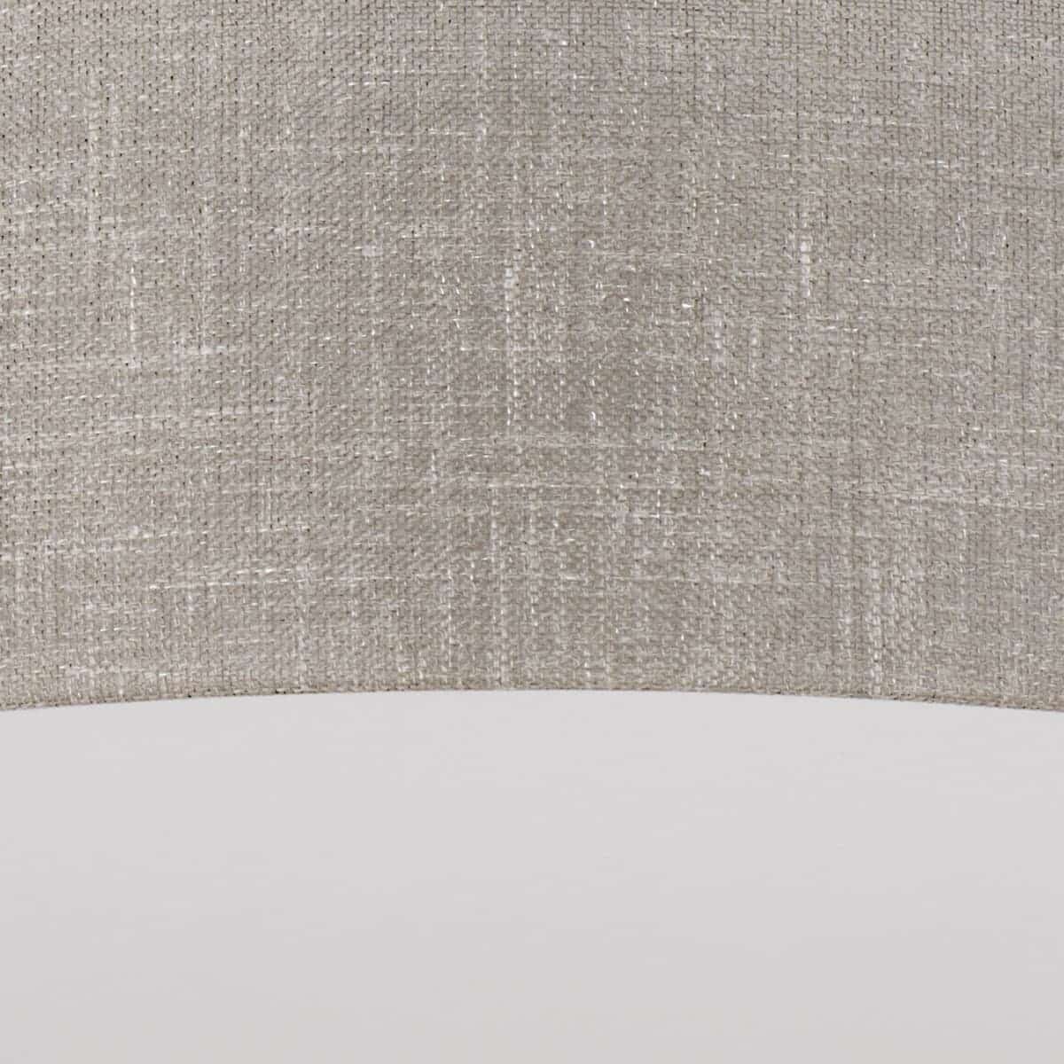 Okrągła ekologiczna lampa sufitowa Rondo 6248 TK Lighting szara beżowa