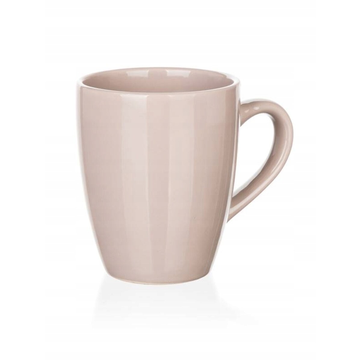 KUBEK CERAMICZNY 2 x 370ml kolor latte na napoje herbatę kawę zioła