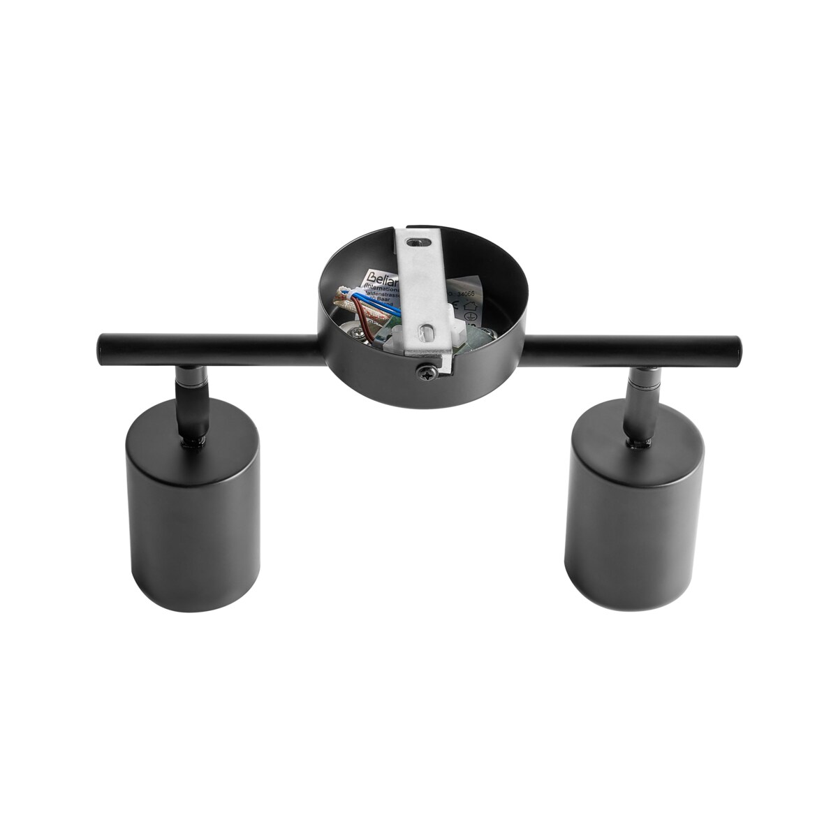 Lampa spot 2-punktowa NYANDO Metal Czarny