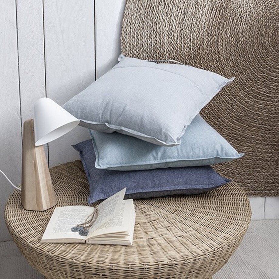 Poduszka dekoracyjna ESCALE, bawełna, 50 x 50 cm