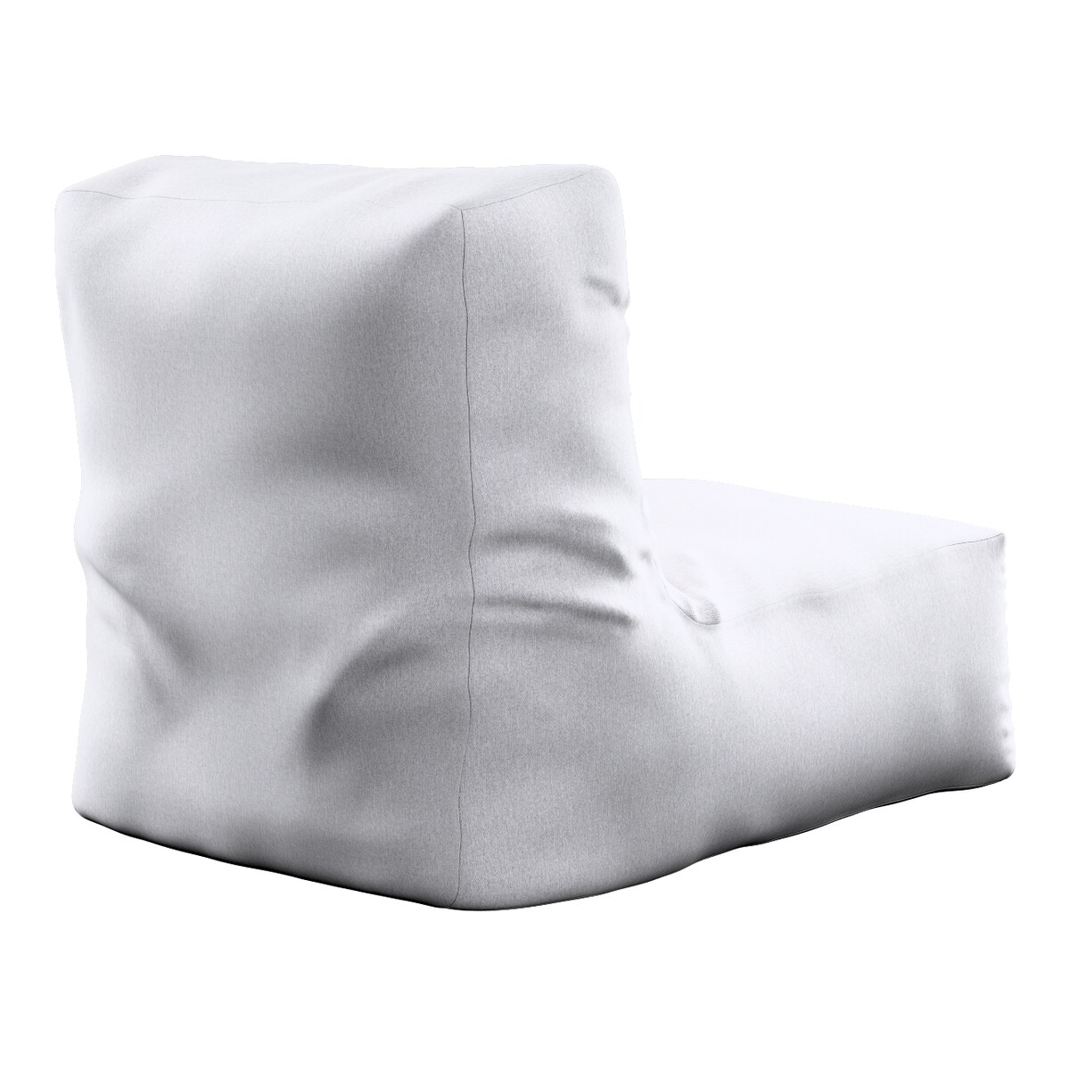 Pufa - fotel, szary melanż, 67 x 31 x 75 cm, Amsterdam