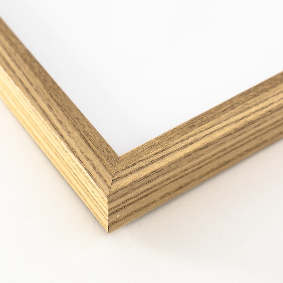 Ramka na zdjęcia 13x18 cm brązowa rama MDF z plexi do postawienia powieszenia klasyczna ramka