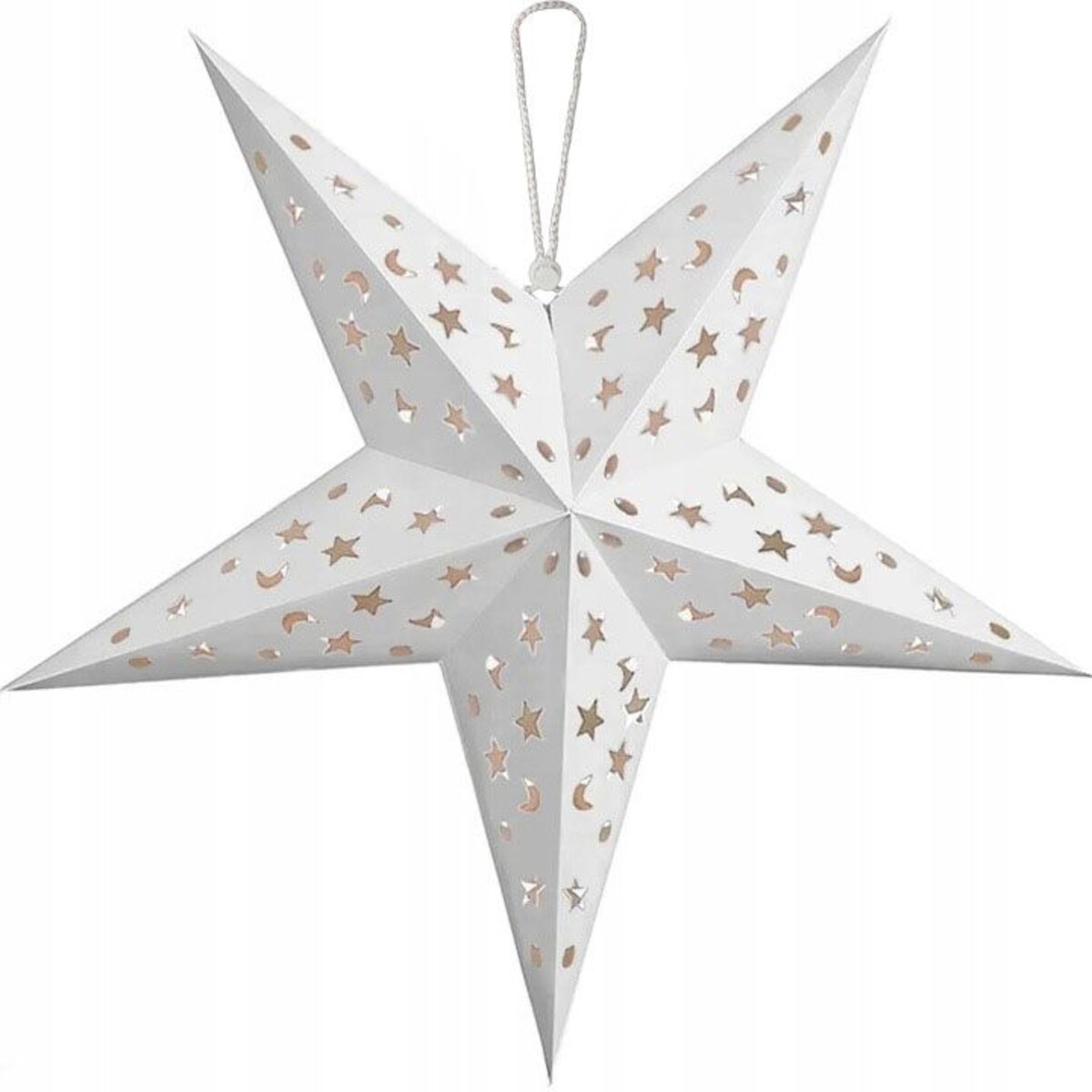 Papierowa gwiazda podświetlana LED SY-001 60cm