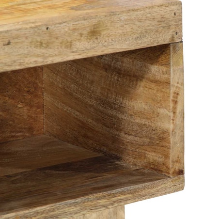 vidaXL Szafka nocna, 50x27x50 cm, surowe drewno mango