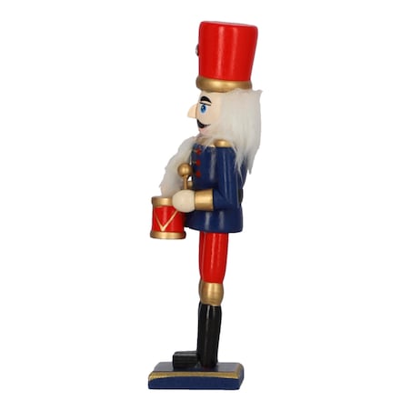 DZIADEK DO ORZECHÓW Luke 18 cm w czerwonej czapce