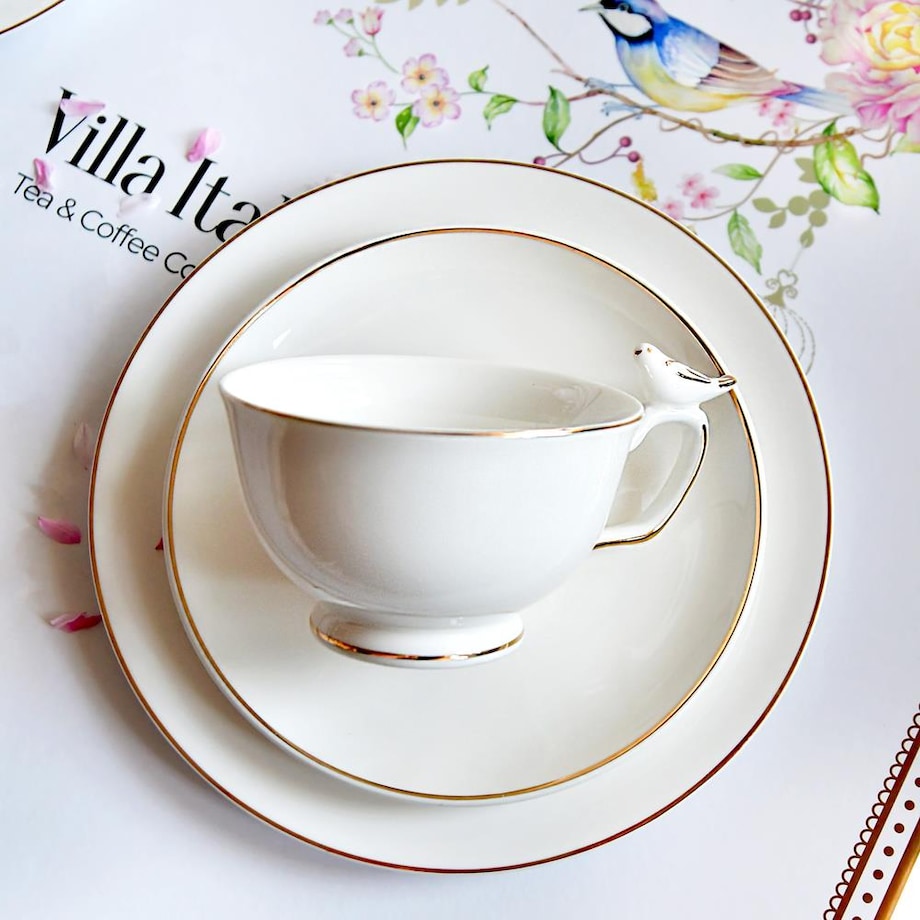 VILLA ITALIA Filiżanka do herbaty porcelanowa 180 ml PIAF