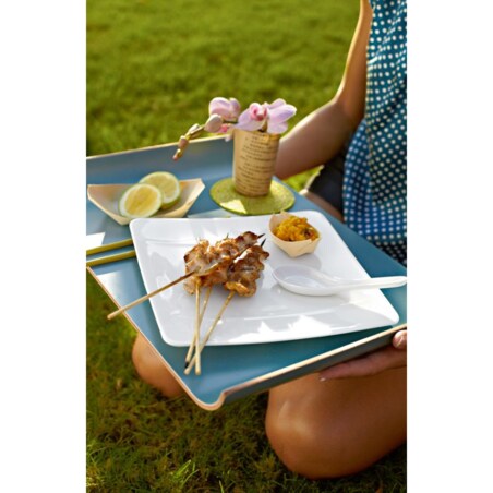 Talerz sałatkowy Modern Grace, 23 x 23 cm, Villeroy & Boch