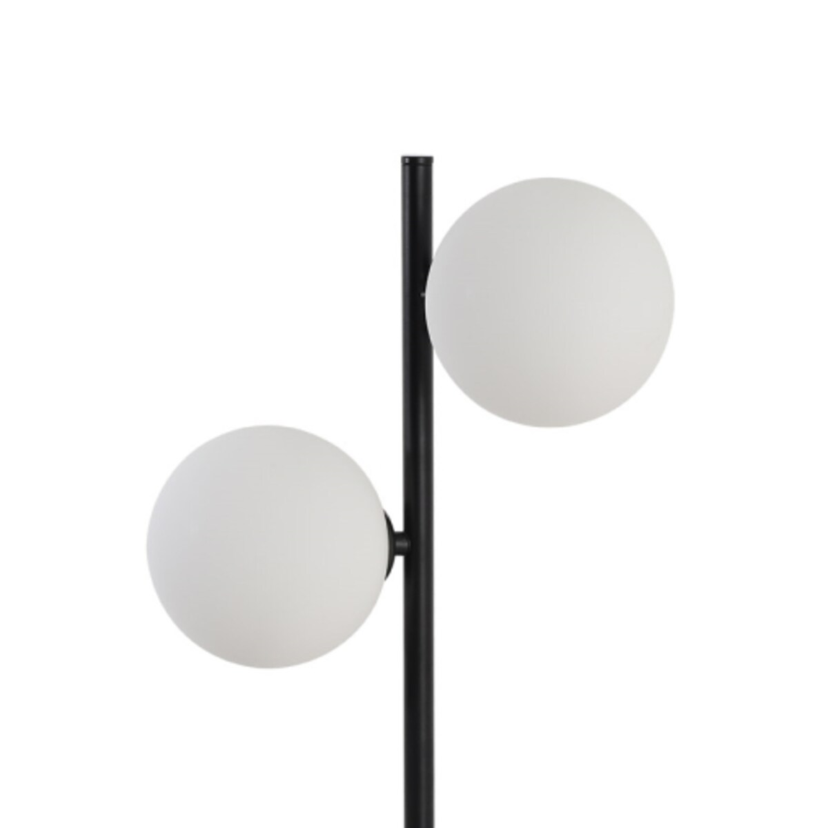 Czarna stojąca lampka Dorado LP-002/2T Light Prestige szklane kule gabinetowe