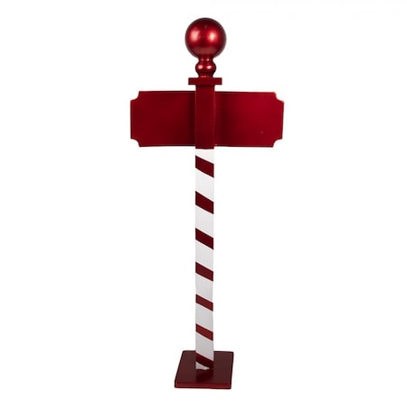 Dekoracja świąteczna - znak NORT POLE 110 cm