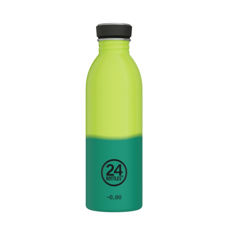 24BOTTLES URBAN BOTTLE REactive butelka na wodę 500 ml, Yellow / Green
