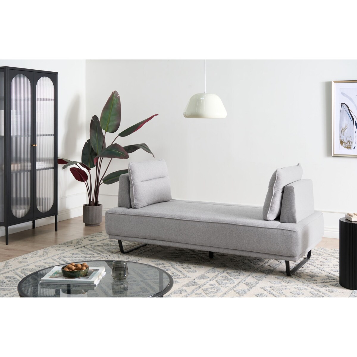 Sofa dla 3 osób FAXEN Szary