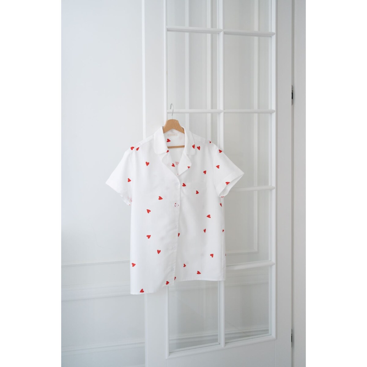 Piżama Serduszka krótka XS