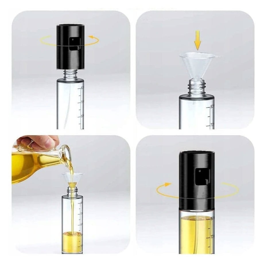 Kinghoff dyspenser do oleju octu i przypraw 100ml KH1720