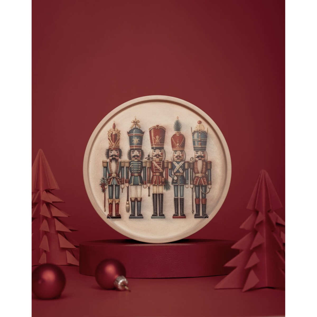 Taca świąteczna – Dziadek do Orzechów, idealna na prezent