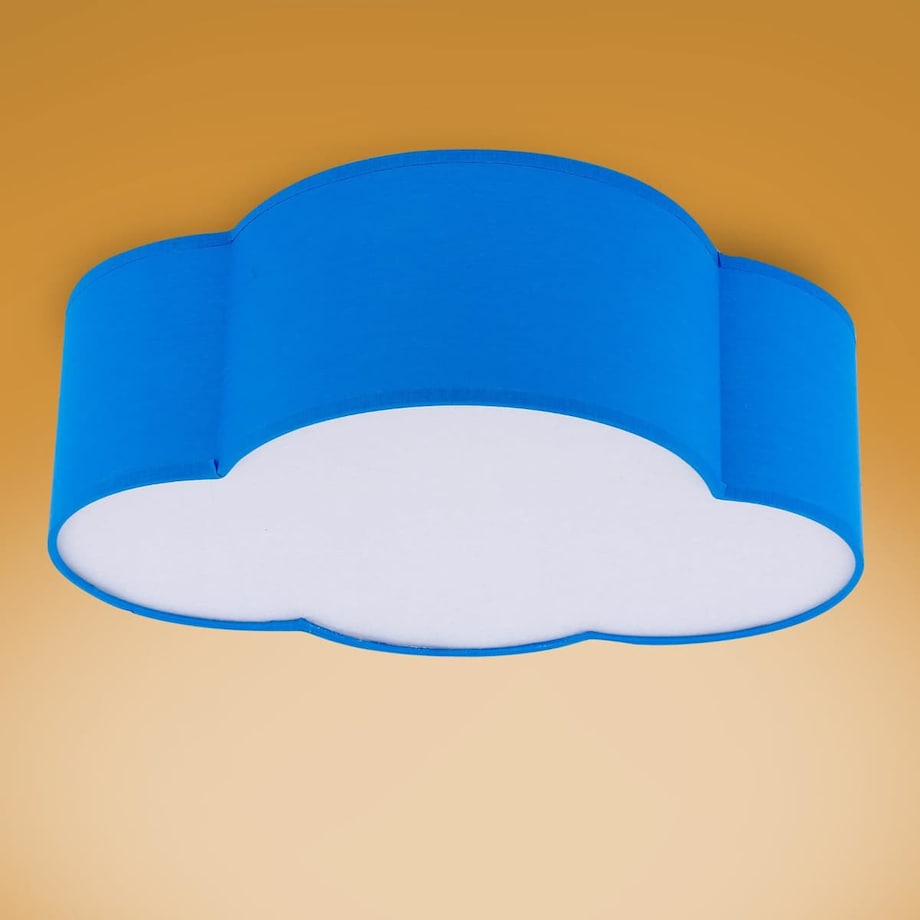 Dziecięca lampa sufitowa chmurka Cloud 4230 TK Lighting z tkaniny niebieska