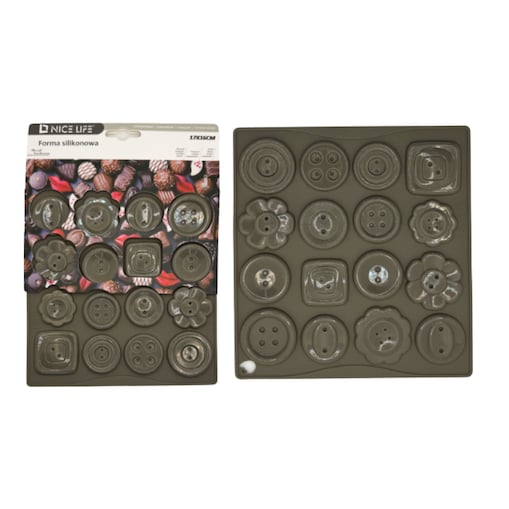 forma silikonowa choko buttons do pralinek i czekolady