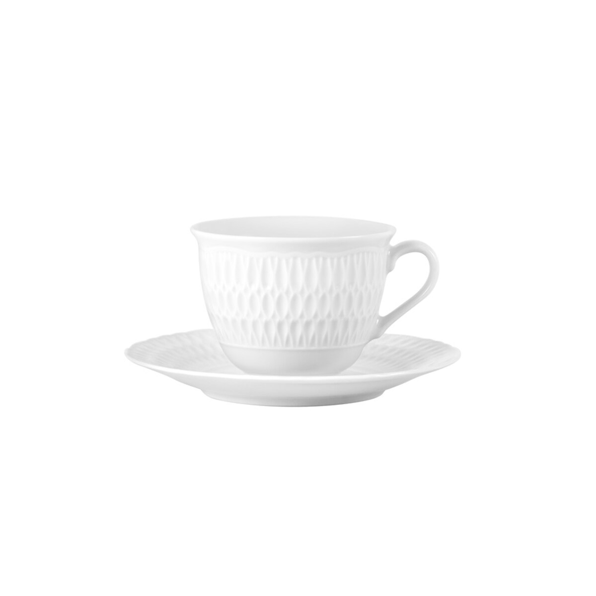 Garnitur do kawy dla 6 osób 21 el. Sofia biała 0001