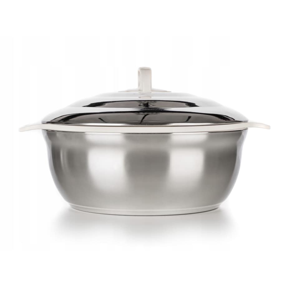 TERMOS OBIADOWY NA JEDZENIE garnek termiczny na prezent obiad stalowy 1,2 L