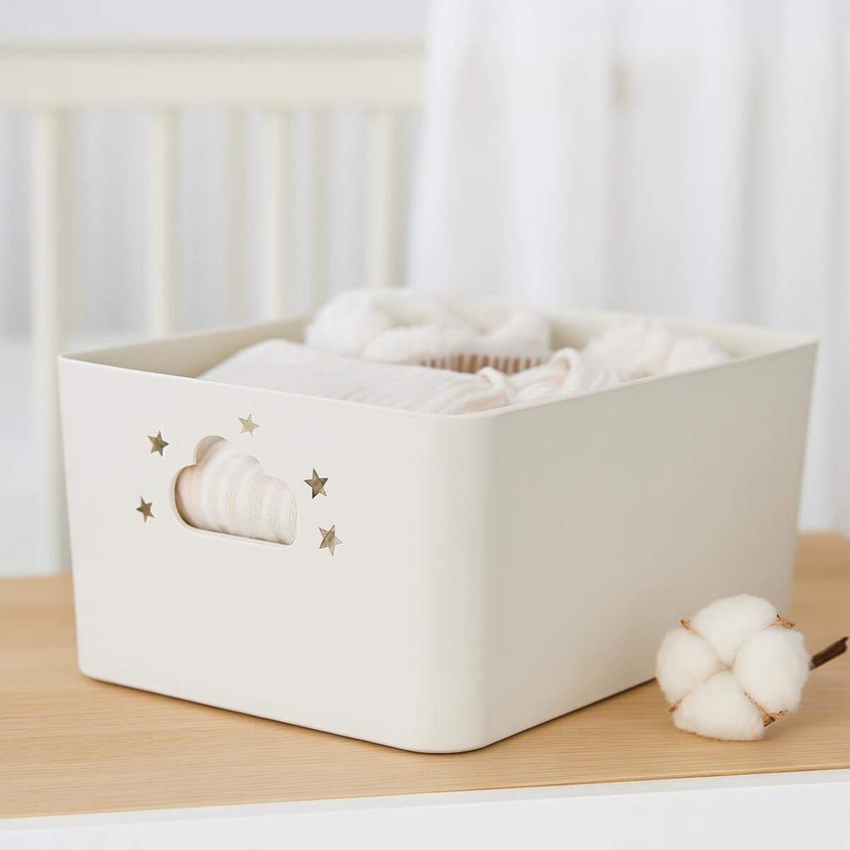 Pojemnik na zabawki SKY, 34,5 x 25 x 15 cm