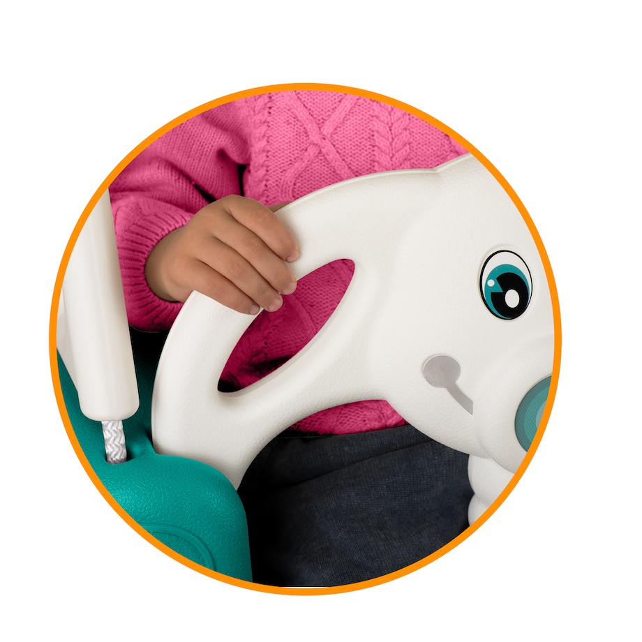 Huśtawka Słonik ogrodowa domowa kubełkowa 3w1 Ricokids