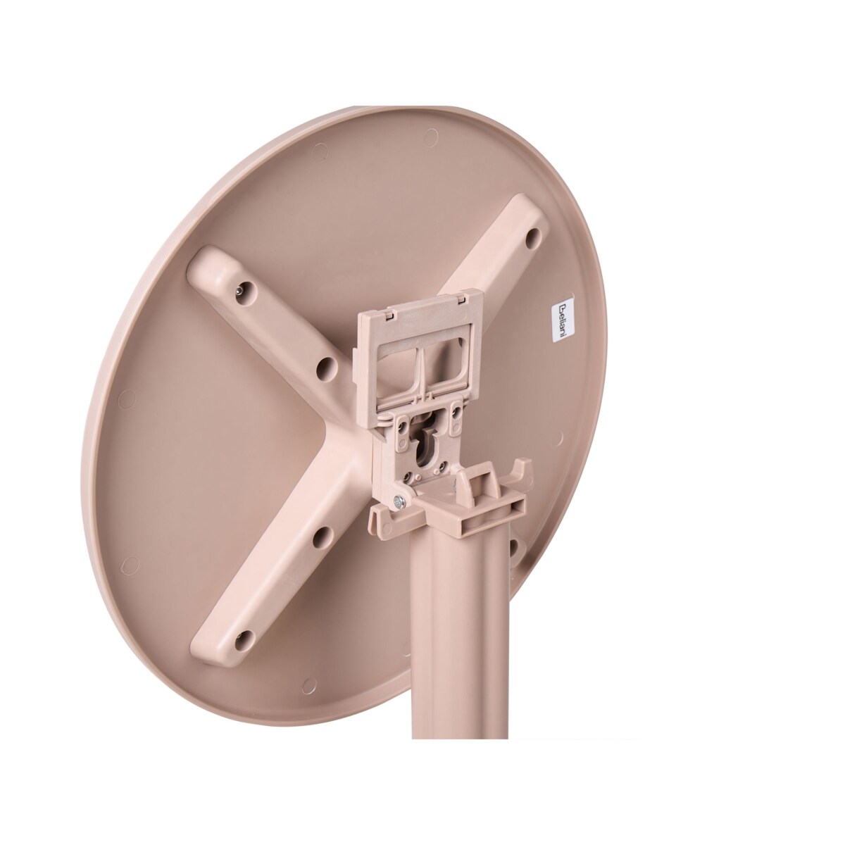 Stolik ogrodowy barowy LEGRENA 60 cm 60 cm Beżowy