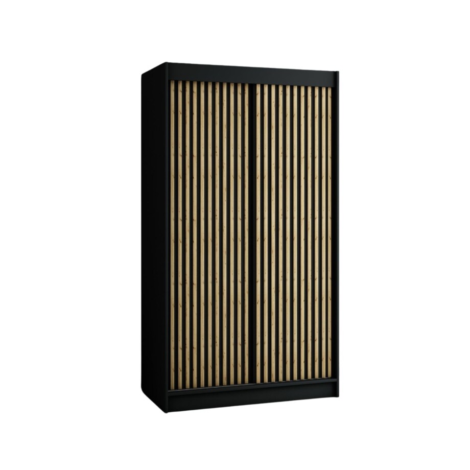 Szafa przesuwna Garderoba LAMELO 1 120 czarny