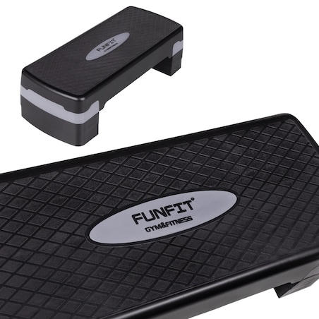 Step do aerobiku stepper schodek fitness 3 stopniowy regulowany FUNFIT