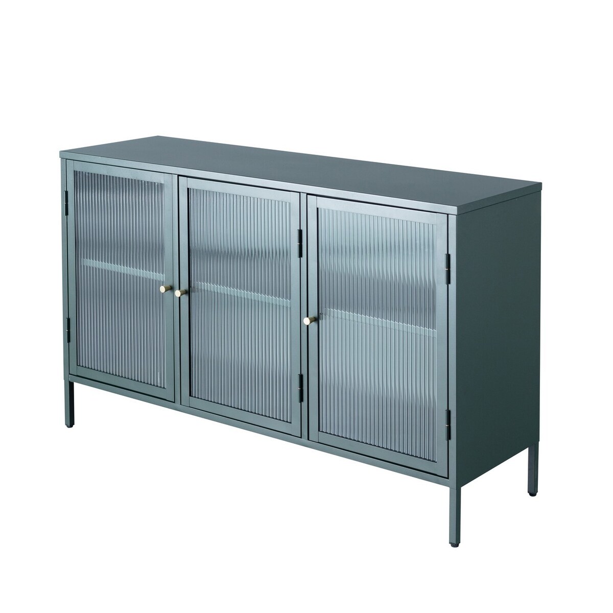 Komoda Xappa green, 132 x 40,5 x 85,5 cm