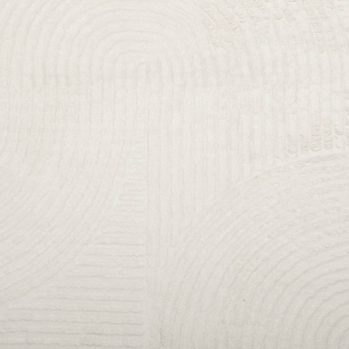 vidaXL Dywan IZA z krótkim włosiem, kremowy, Ø 80 cm