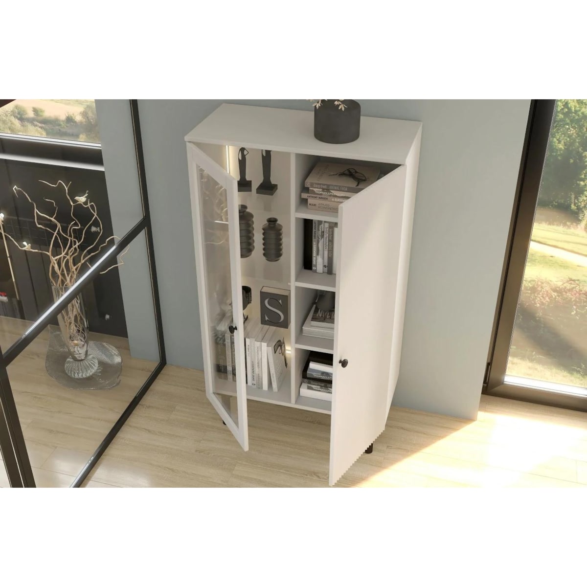 Biała witryna Visby NORVIK High