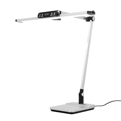 Lampka biurkowa K-BL1321 SREBRNY z serii ARES