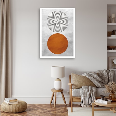 Obraz na płótnie, Geometryczne kształty boho