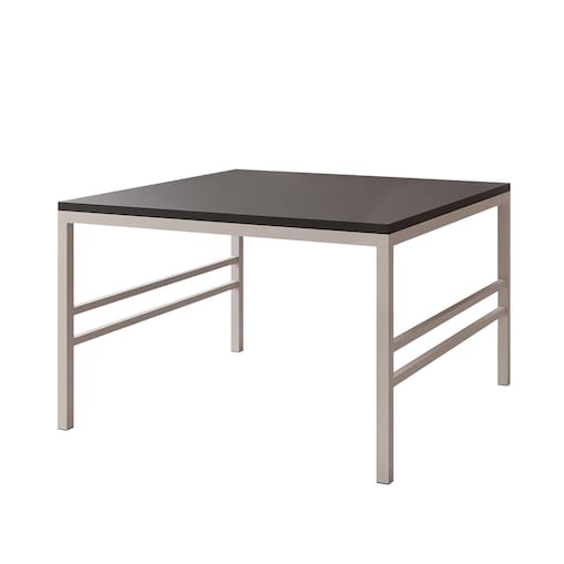Stolik kawowy CZARNY blat, KASZMIROWY stelaż 70cm FORMA