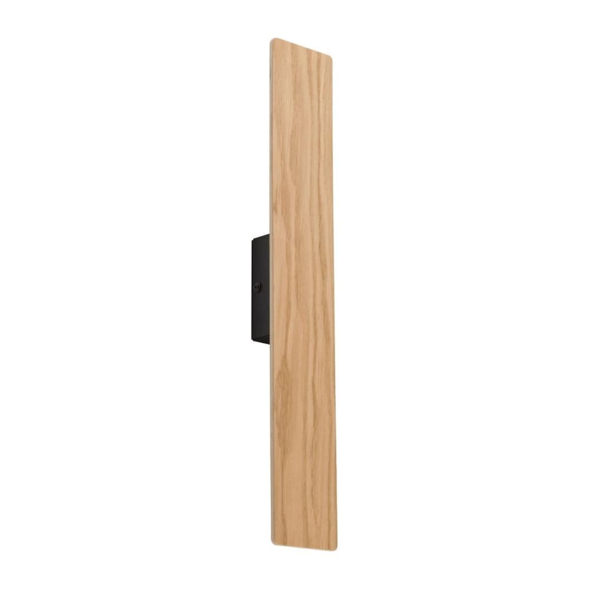 Lampa ścienna TK Lighting TAVOLA LONG 4754 czarna/drewno 50 cm 2xG9 nowoczesna kinkiet LED do salonu i łazienki