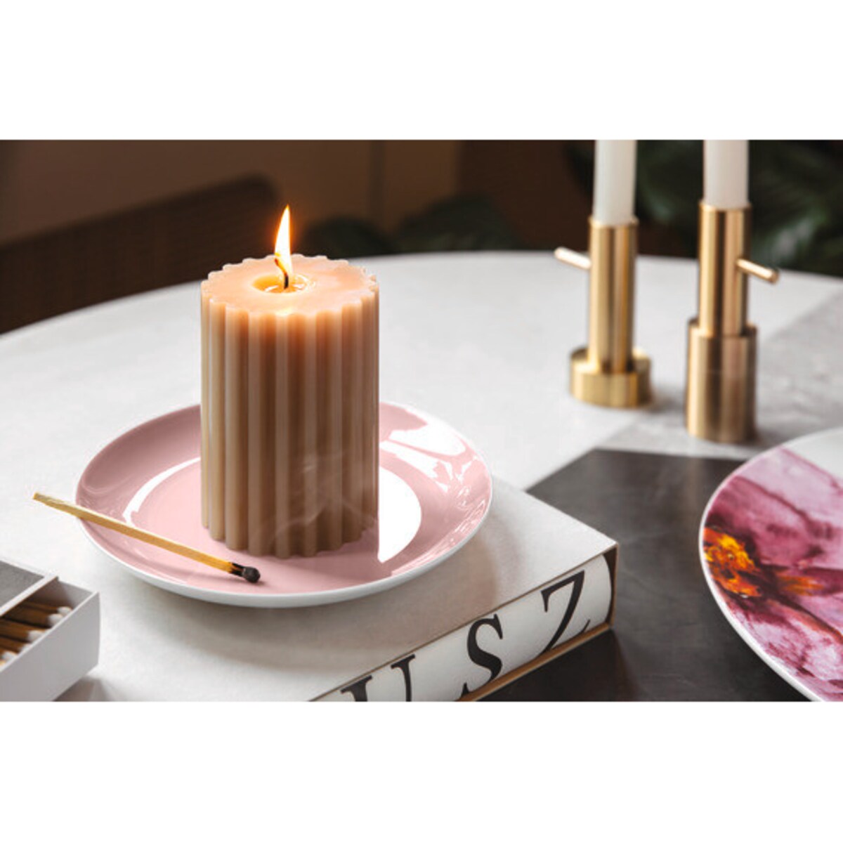 Spodek do filiżanki śniadaniowej różowy Rose Garden, 17.4 cm, Villeroy & Boch