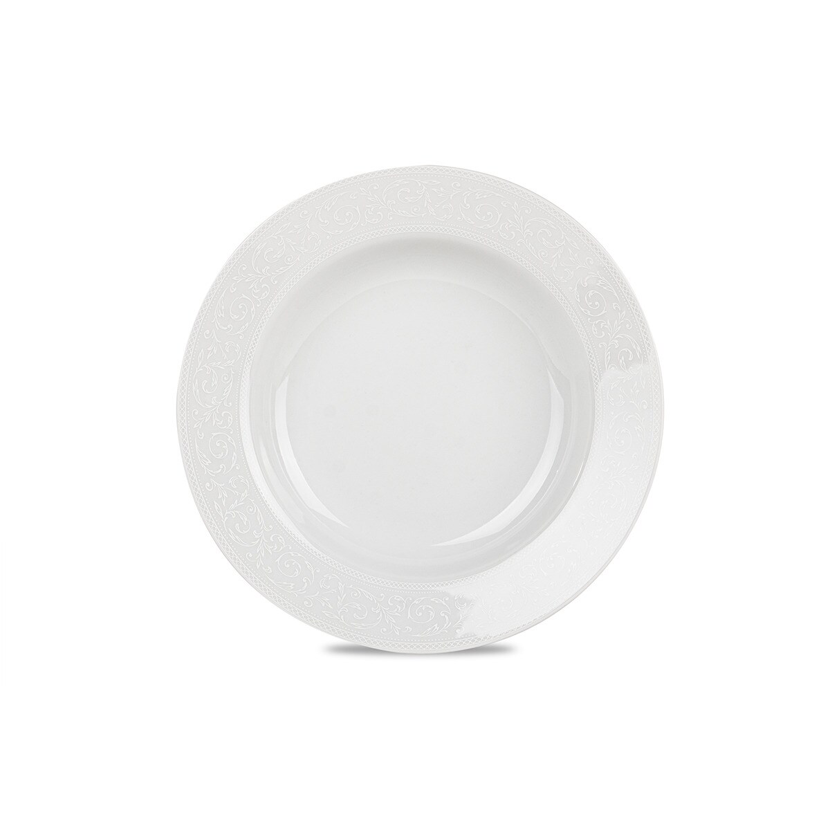Zestaw obiadowy 6os. (25el.) AMELIA BIAŁA KORONKA