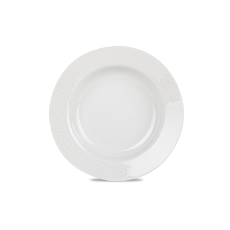 Zestaw obiadowy 6os. (25el.) AMELIA BIAŁA KORONKA