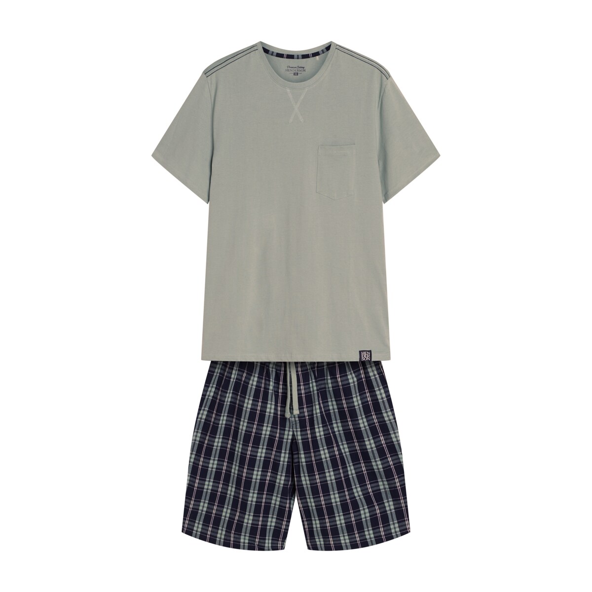 Piżama Dexter 42617-07X Jasna Zieleń Jasny zielony, XL