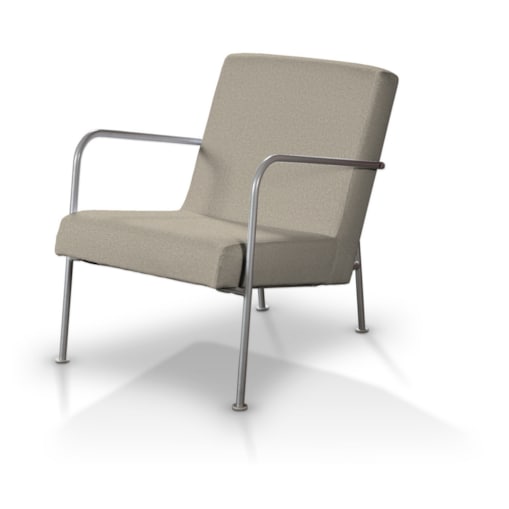 Pokrowiec na fotel Ikea PS, szaro-beżowy, fotel Ikea PS, Amsterdam