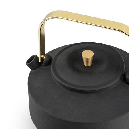 Czajnik żeliwny SHANGDONG 1 l czarny / Bredemeijer