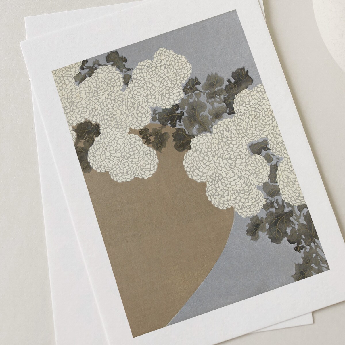 Plakat Chryzantemy 21x30cm