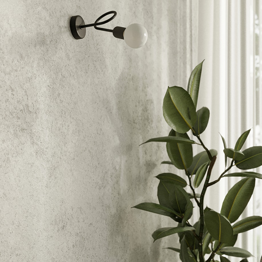 Żyrandol SUPEŁ 5 czarny