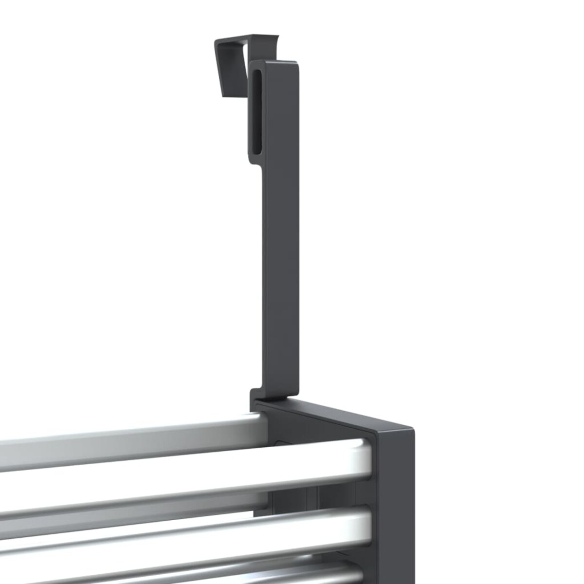 vidaXL Organizer pod zlewozmywak, 34x12x26 cm, aluminium