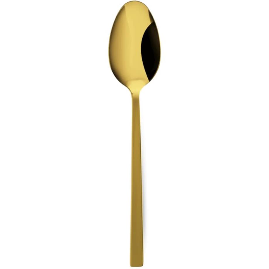 Łyżka obiadowa Piano Shiny gold 3 sztuki zawieszka 30909