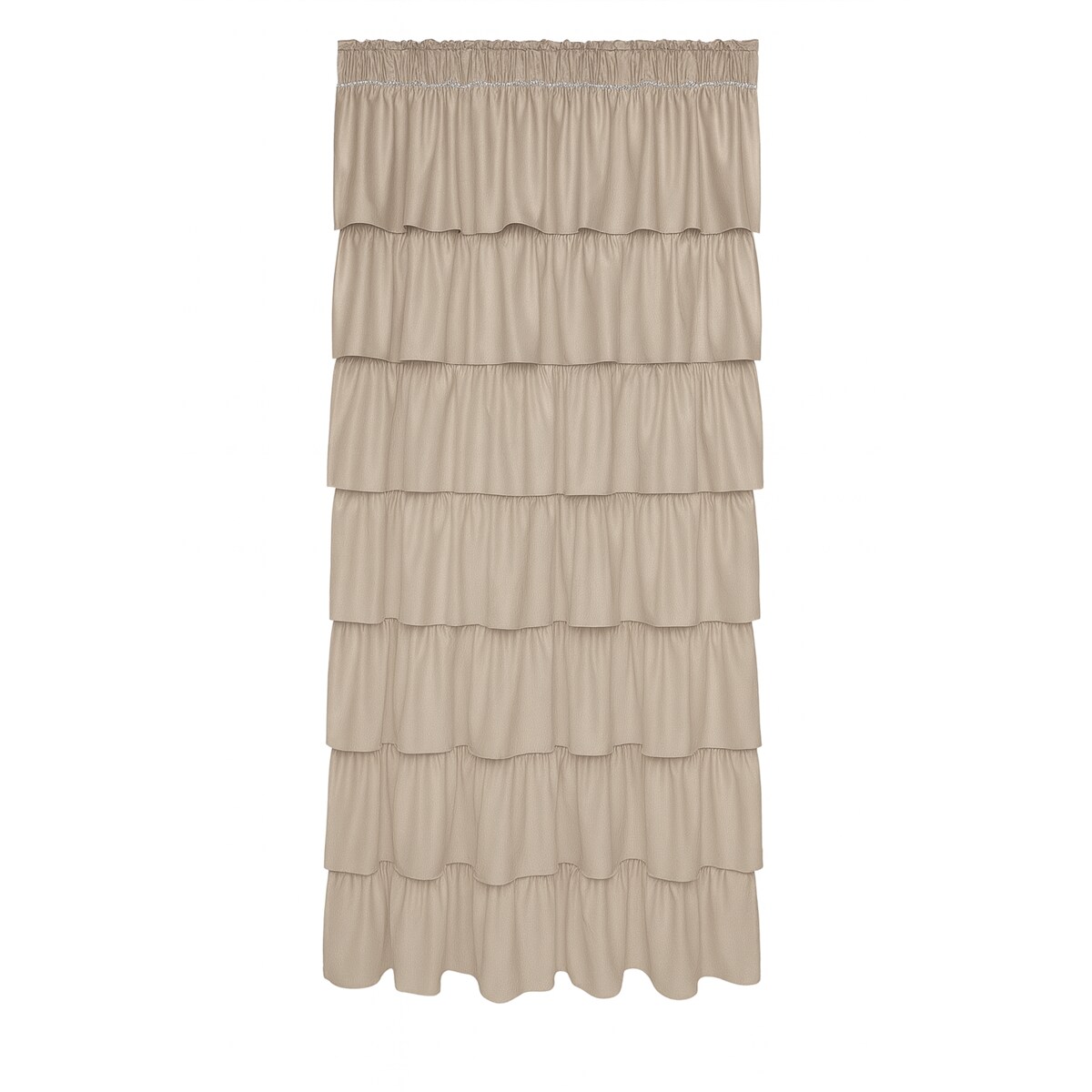 zasłona "romantica" 90x250 cm beżowy